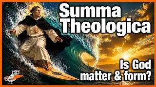 Is God made of matter and form?