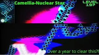 [Level 19?] ADOFAI Custom Camellia-Nuclear Star (Short Ver.) Full Clear after over a year!!!
