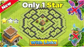 New Best!! Th8 Base 2024 | Town Hall 8 (Th8) Hybrid/Trophy/Farming Base With Links - Clash Of Clans