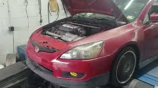 7th gen 6-6 j30a4 supercharged accord 2nd dyno run