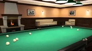 3D бильярд. Демонстрация бильярда.