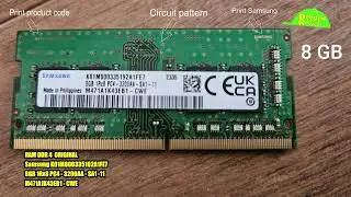 How to identify original RAM Samsung DDR 4