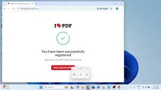 Convert PDF file to docx using I love PDF must watch 🔥🔥🔥🔥