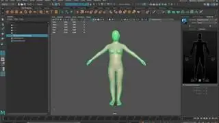 004 Quick rigging in Maya 2020