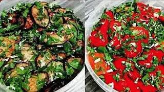 Вкуснейшая Закуска из Маринованных Баклажан и Болгарского Перца
