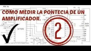 Como medir la potencia de un amplificador (PARTE II)