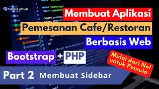 Creating a Web-Based Cafe Booking Application Part 2 - Building a Sidebar