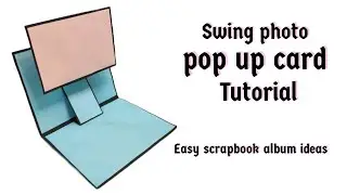 Swing Pop Up Card Making | how to make swing pop card | Best greeting card for someone❤️ 