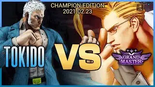 Tokido Urien vs Nash (grand master) [ranked matches]