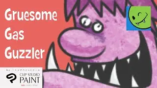 Happy Monster Likes to Go Fast!
