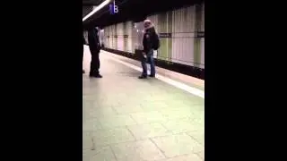 Ffm Stress am Bahnhof