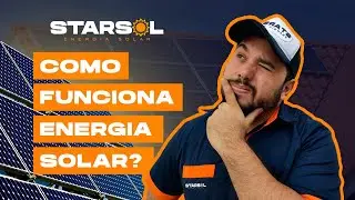 Como funciona a geração de energia solar.