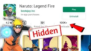 Naruto New Hidden Game In Playstore 2021 || Naruto Game On Playstore || Naruto Android Game
