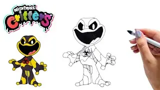 Drawing Icky Licky Nightmare Critters From Poppy Playtime 4