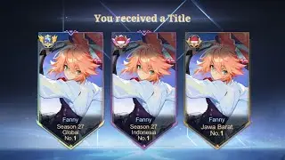 TOXIC Trash Talker VS EX GLOBAL 1 FANNY Randy25! EPIC COMEBACK!