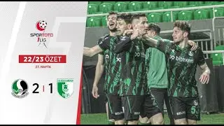 Sakaryaspor 2 - 1 Bodrumspor Maç Özeti