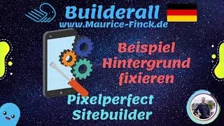 Builderall -  Was ist ein fixierter Hintergrund? - Deutsches Tutorial 2019