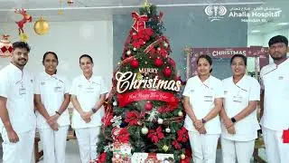 Season's Greetings from Ahalia Hospital Abu Dhabi- Hamdan st