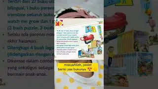 Ini nih, buku paling rekom juga untuk balita, bahkan untuk adik bayi didalam perut #shorts