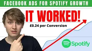 Using Facebook Conversion AD's To Grow Your Spotify [24p Conversions!]