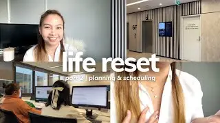 Life Reset Planning & Scheduling | Part 2 + Ana Luisa Jewelry 😍