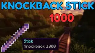 Minecraft Bedrock How to Get a Knockback 1000 Stick | Bedrock Command Block Tutorial