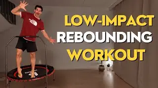 15-Minute Mini Trampoline Workout for Beginners | Low-Impact Rebounding for Energy & Vitality