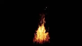 [4K] Camp Fire Overlay