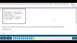 Modules 13 - 14 Emerging Network Technologies Exam