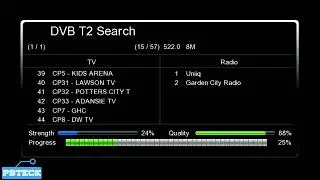 🔵 How To Scan Local / Digital Channels On Master Decoder In GH | Pbteck