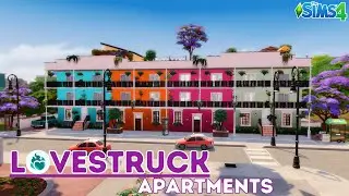 Lovestruck Colourful Apartments | Stop Motion Build | No CC