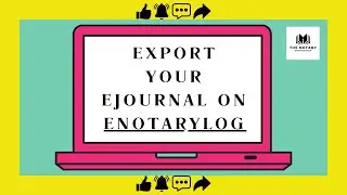 Export your eJournal on eNotaryLog before they close Mar 15, 2024