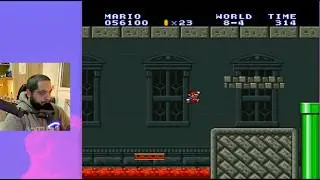 Playing Super Mario Bros after 30 years [Episode 5 : part 1].Canonical frustration & flying hammers.