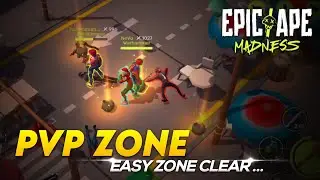 PVP Zone with a Good TEAM is OP! Epic Ape Madness