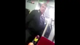 Racist Scottish man on a UK train
