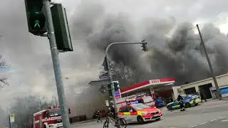 11.2.22 Wohnhausbrand in Röthenbach bei Schweinau in der Appoldstraße in Nürnberg
