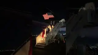 President Trump And Melania Land In New York After Accepting Official Presidential Nomination #maga