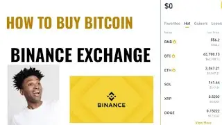 How to Buy Bitcoin on BINANCE EXCHANGE #bitcoin