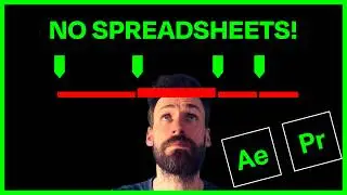 How to create YouTube Chapters from Markers - Premiere and After Effects