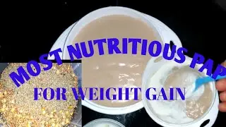MAKE THE HEALTHIEST PAP EVER WITH 6 INGREDIENTS // PAP WITH TIGERNUT