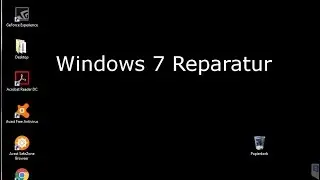 Windows 7 Reparatur Tutorial / Anleitung in 5 Minuten für Jeden geeignet.