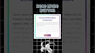 HTML Read More Button | Web Tech | 