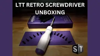Unboxing the New LTT Screwdriver RETRO #Computer #windows #how #ASMR #knowledge #tools #unboxing