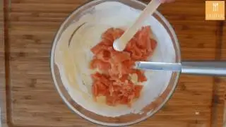 Frisse zalm dip maken