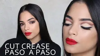 COMO HACER UN CUT CREASE/ CORTE DE CUENTA PASO A PASO I TUTORIAL Cukismakeup