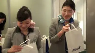 ANA メキシコシティ線就航 初便搭乗の様子 ANA180 2017/2/15 ANA NH180 First flight to Mexico City on board at Narita