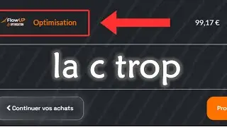 FlowUP te prend pour un con