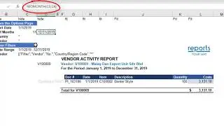 Dynamically generate worksheets in Excel using Jet Reports. (Part 1)