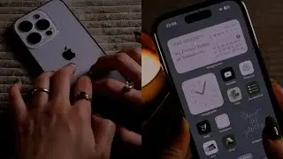 asmr | whats in my iphone 15 pro📱✨🌙🌿
