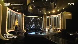 150309 리틀빅히어로 시상식 정진운밴드 - Imagine